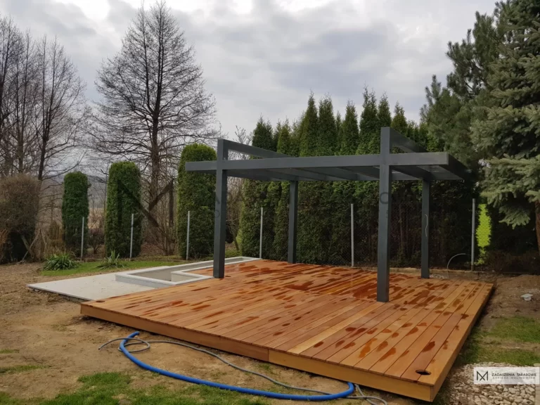 nowoczesne zadaszenie ogrodowe