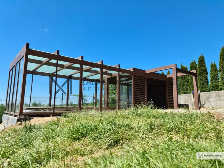 altana zadaszenie basenu i jaccuzzi