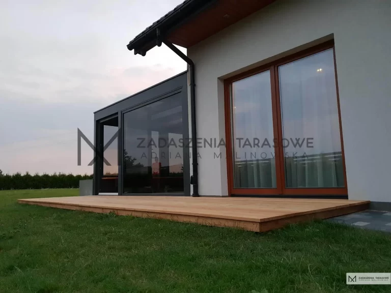 aluminiowe zadaszenie tarasu