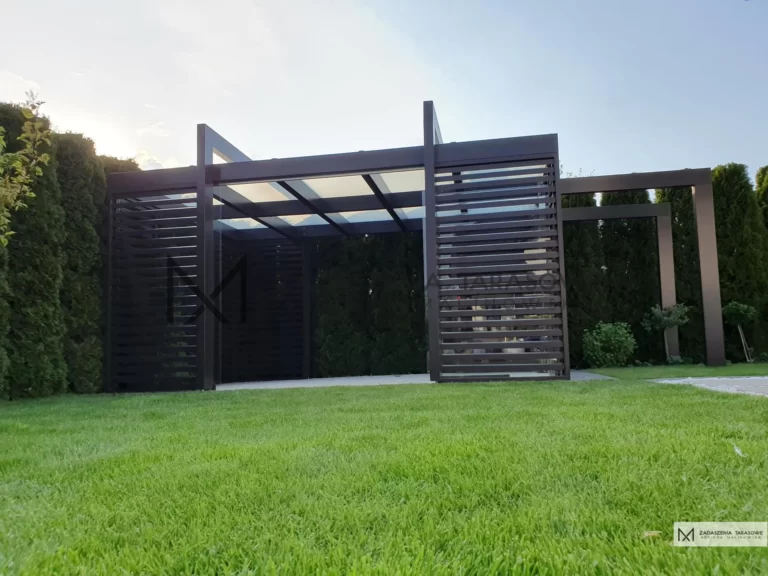 altana do ogrodu nowoczesna