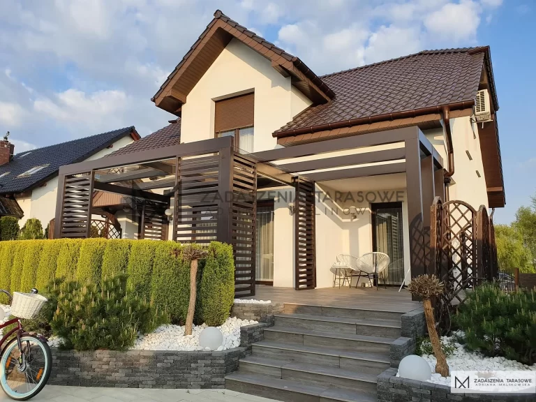 materiał na zadaszenie tarasu