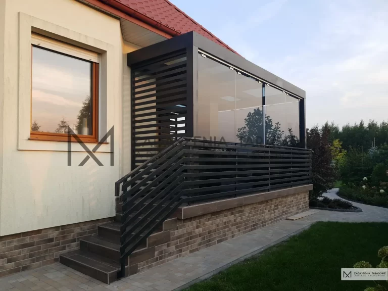 nowoczesna pergola tarasowa