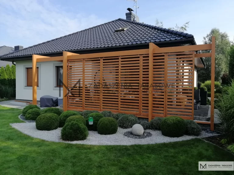 nowoczesne pergole ogrodowe