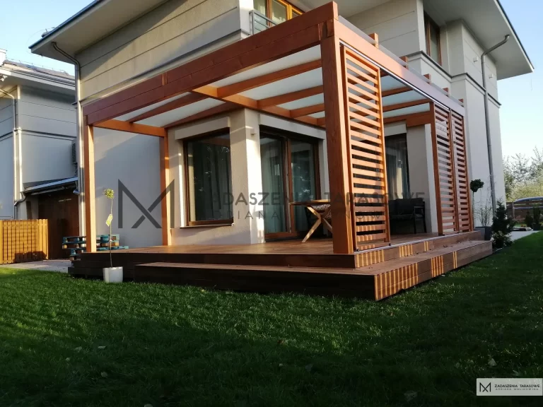 pergola ogrodowa tarasowa nowoczesna