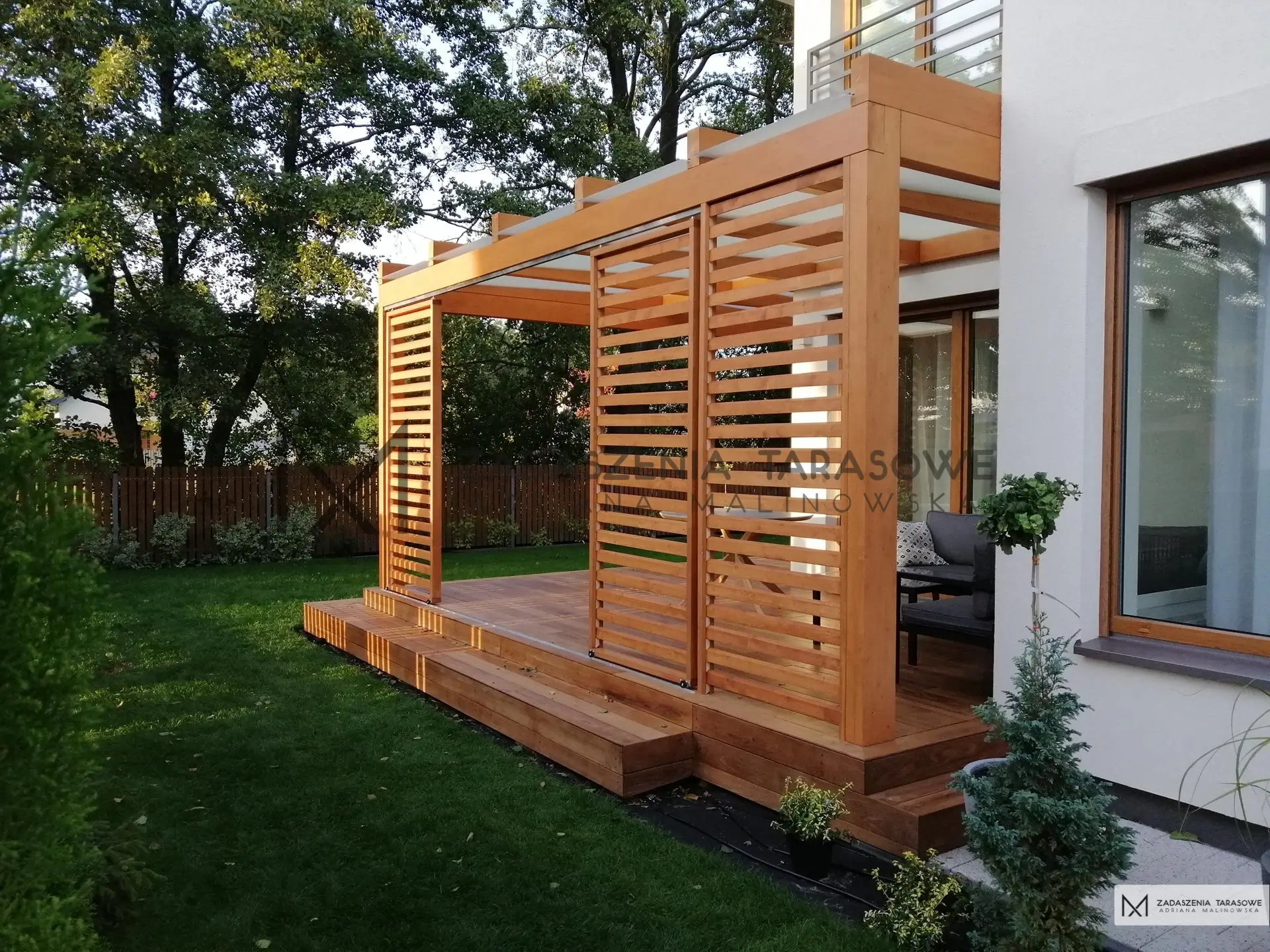 pergola ogrodowa tarasowa