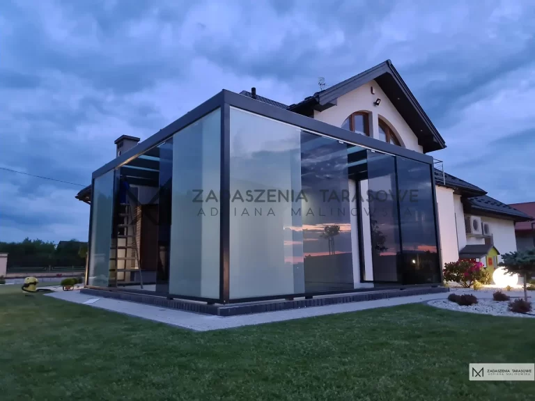 pergola zabudowa tarasu narożnego