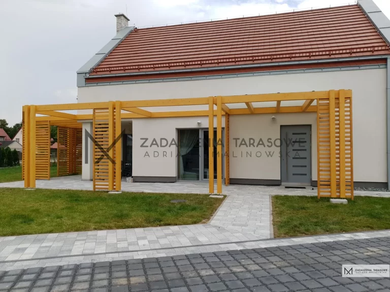 pergola żaluzjowa projekt