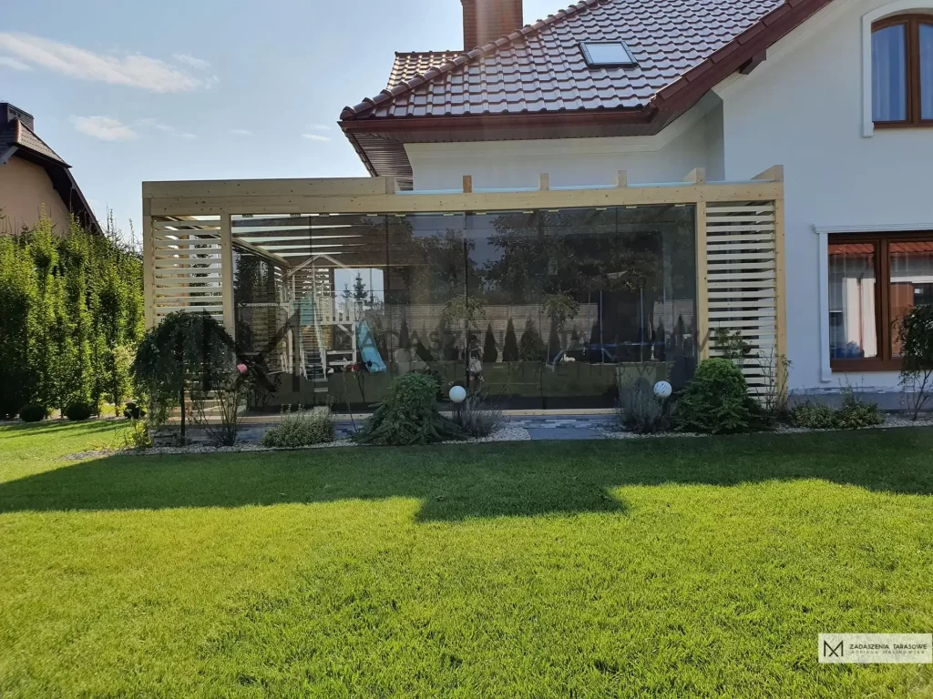 pergole tarasowe narożne