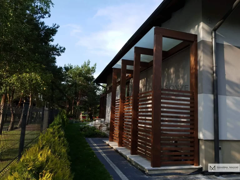tarasy przydomowe zadaszenia