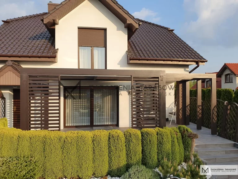 tarasy przydomowe zadaszone