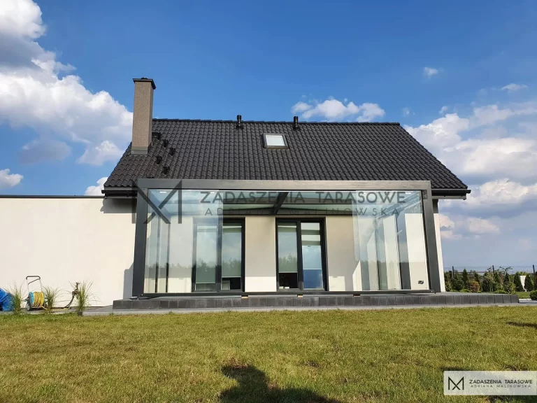 zadaszenie na taras nowoczesne