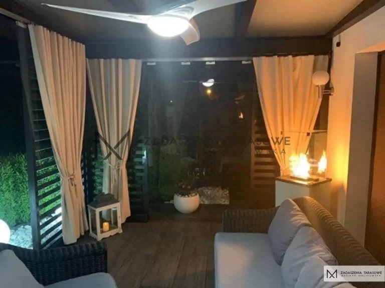 tkanina na zadaszenie tarasu