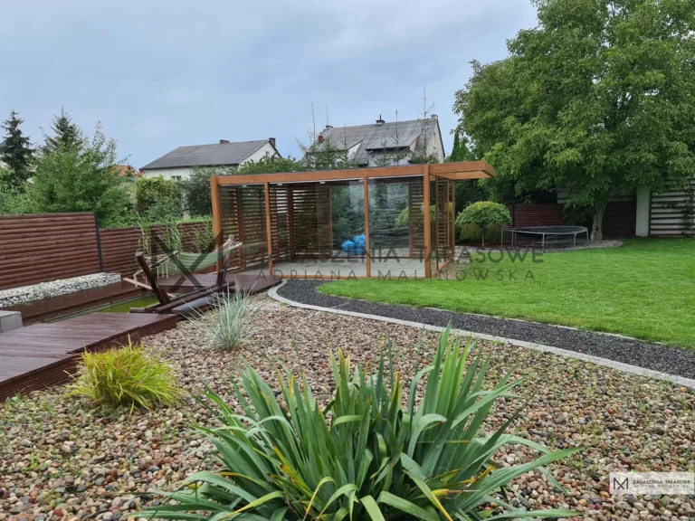 Altana ogrodowa z drewna