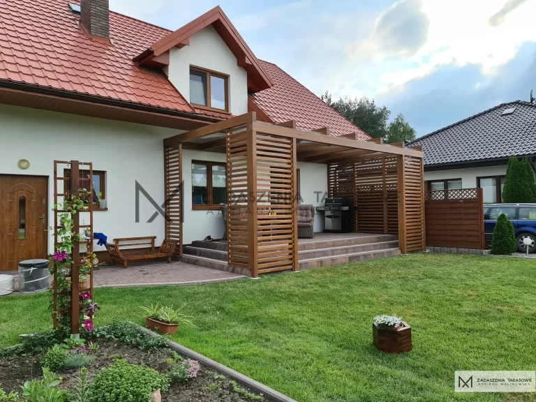 zadaszenie drewniane