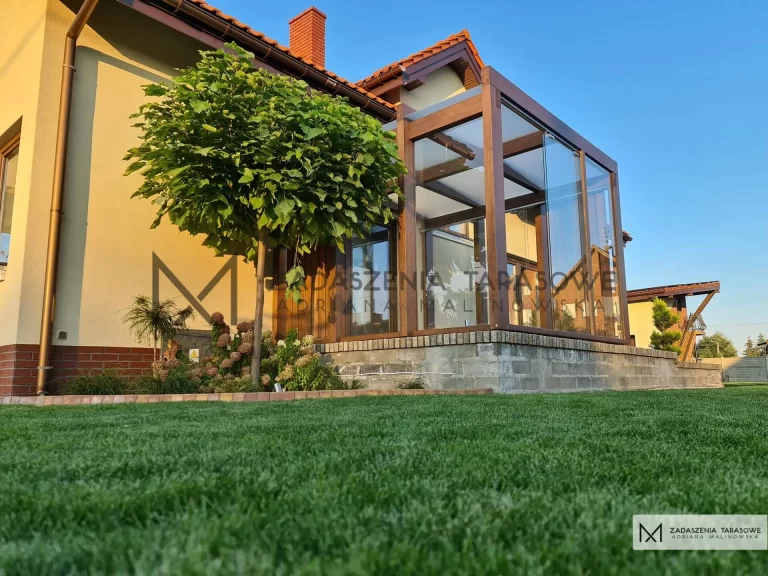zadaszenie tarasu 4x4