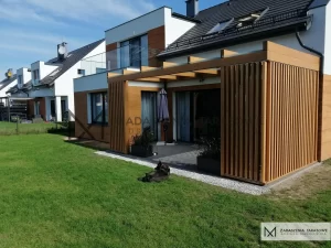 zadaszenie tarasu lamele