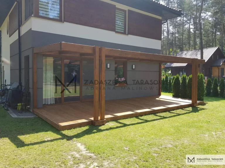 zadaszenie tarasu pergola