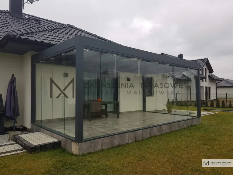zadaszony taras projekt
