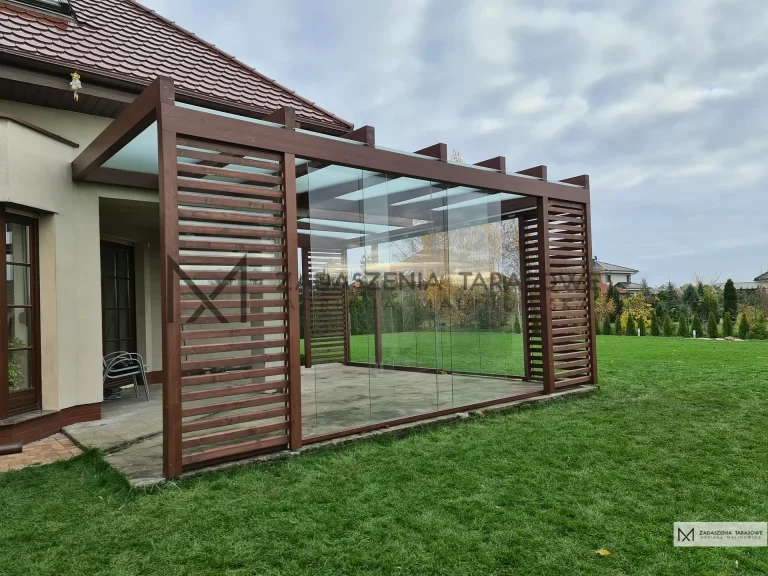 pergola tarasowa rozsuwna
