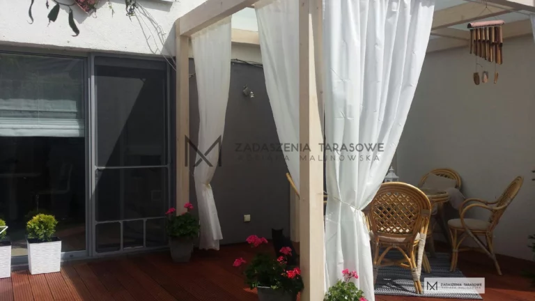 zadaszenie membranowe tarasu