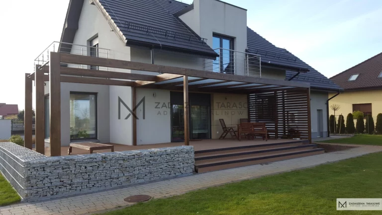 jak przedłużyć zadaszenie tarasu