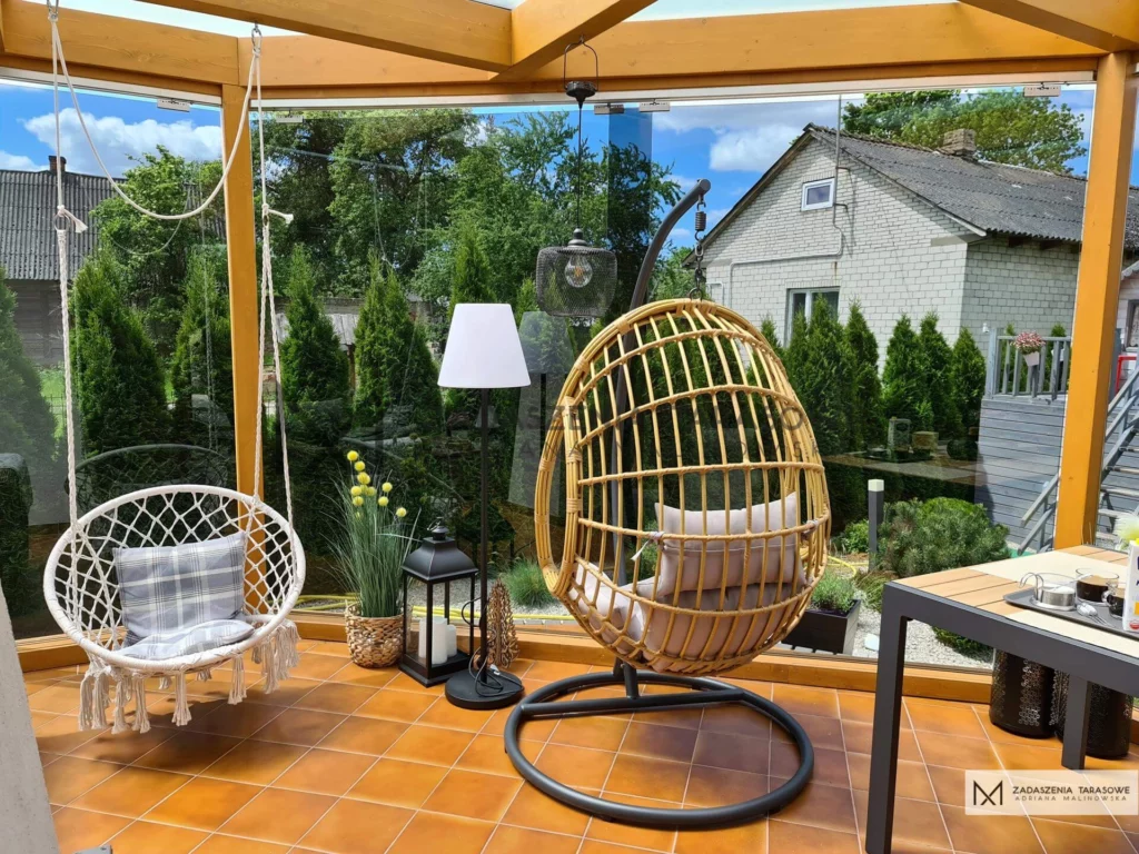 aranżacja zadaszenia