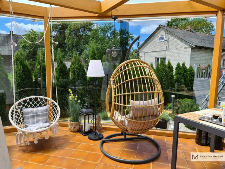 aranżacja zadaszenia