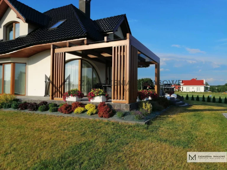 ruchome lamele w zadaszeniu