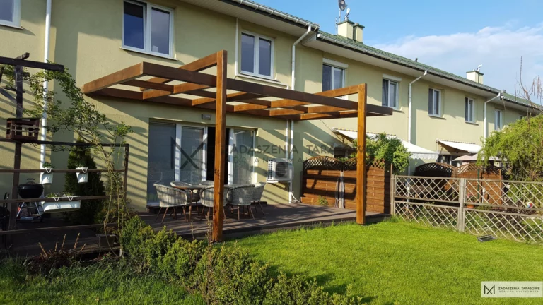 płaskie zadaszenie tarasu