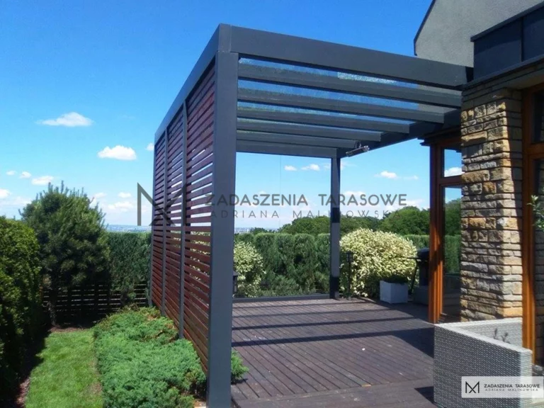 zadaszenie ze szkłem vsg