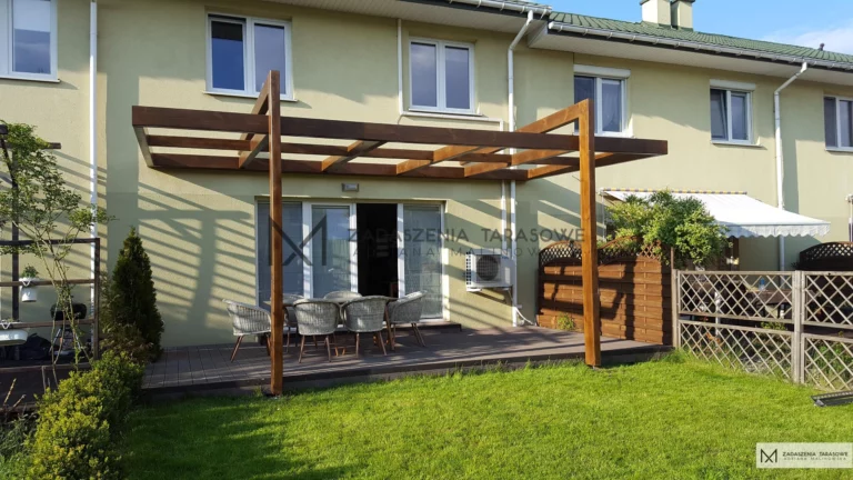 zadaszony taras inspiracje
