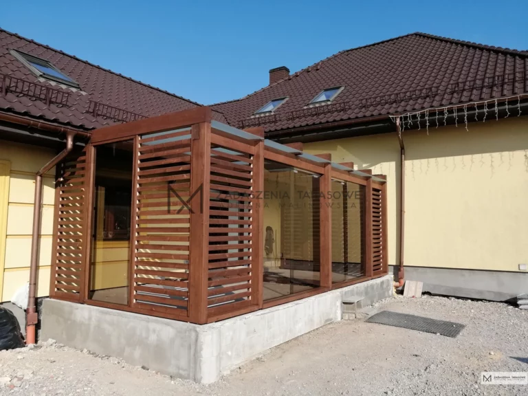 zadaszenie nad taras nowoczesne