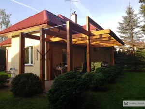 zadaszenie pergoli szkłem