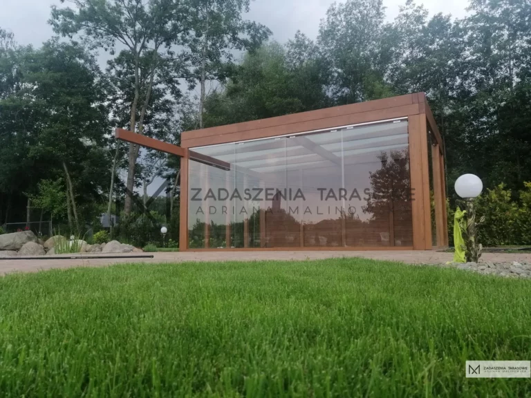 altana ogrodowa na działce