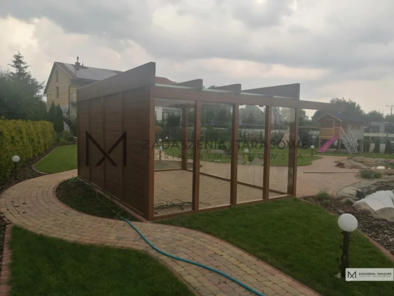 altana ogrodowa nowoczesna