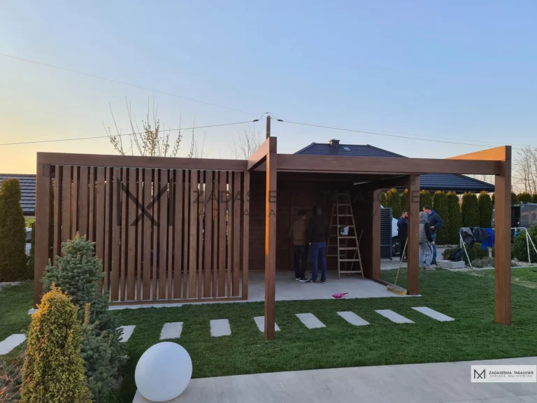 altana ogrodowa lamel plus