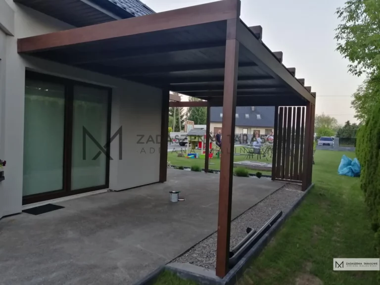 pergola zacieniająca