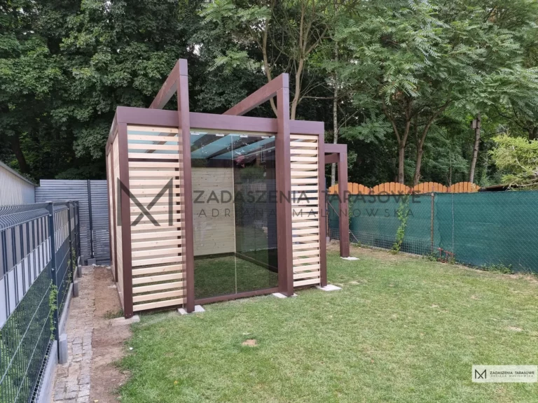 altana mała ze szkłem