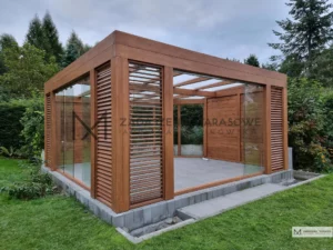 nietypowe altany ogrodowe projekty