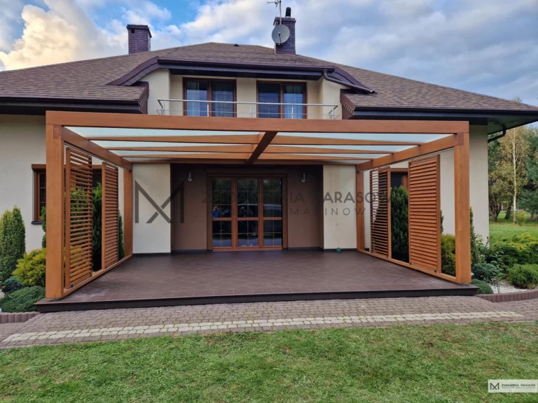 nowoczesne zadaszenie tarasów