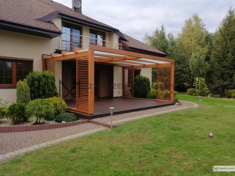 tarasów z ruchomymi deseczkami