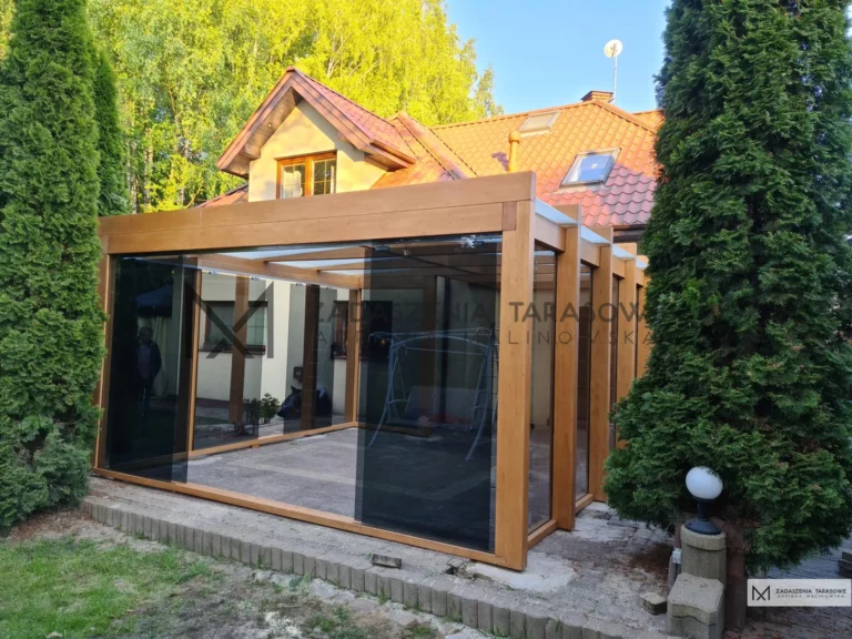 ogrodowa altana nowoczesna