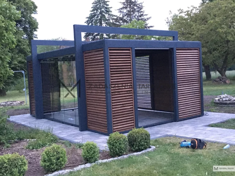 ruchome deseczki w altanie