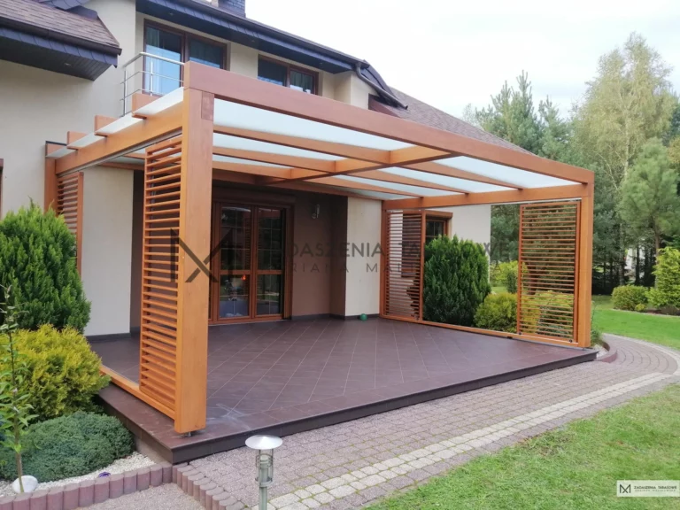 ruchome deseczki w zadaszeniu