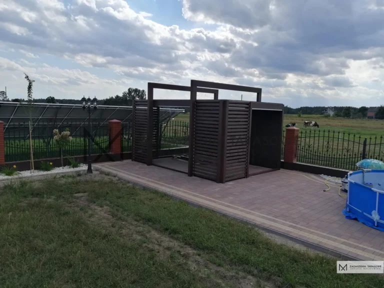 wiata wolnostojąca altana ogrodowa