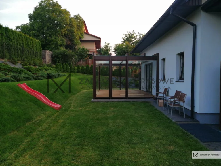 zadaszenia tarasów ze szkłem