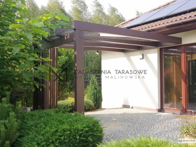 zadaszenie i lamelki