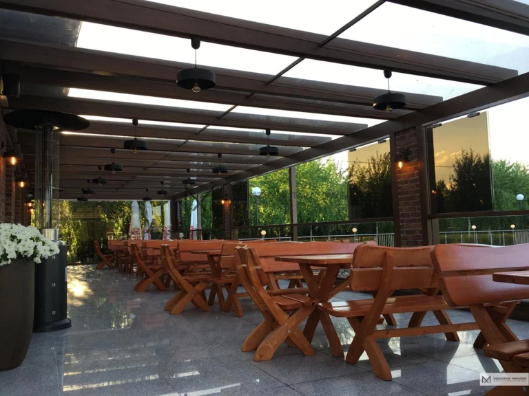ogródek w restauracji