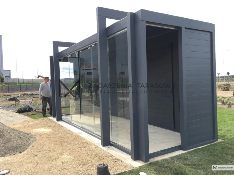 Nowoczesna altana opolskie