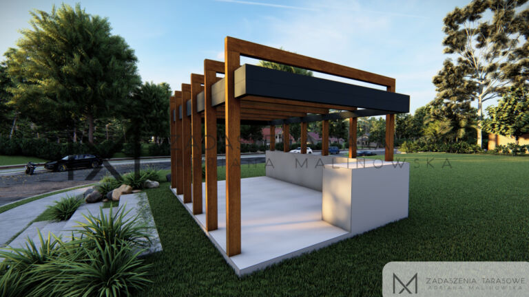 Drewno konstrukcyjne altana blog